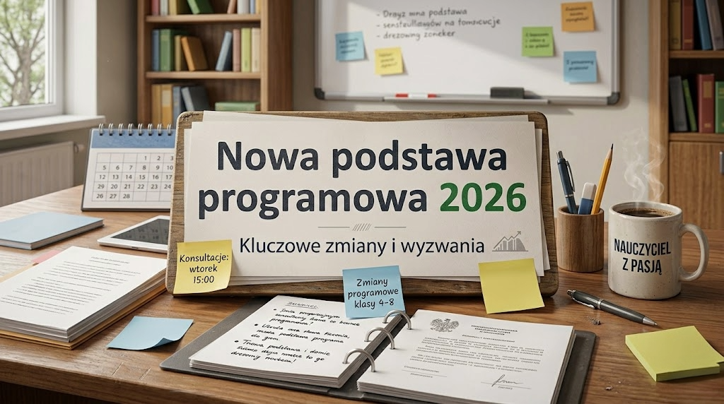 Nowa podstawa programowa 2026 – co się zmienia i jakie dokumenty musisz przygotować?